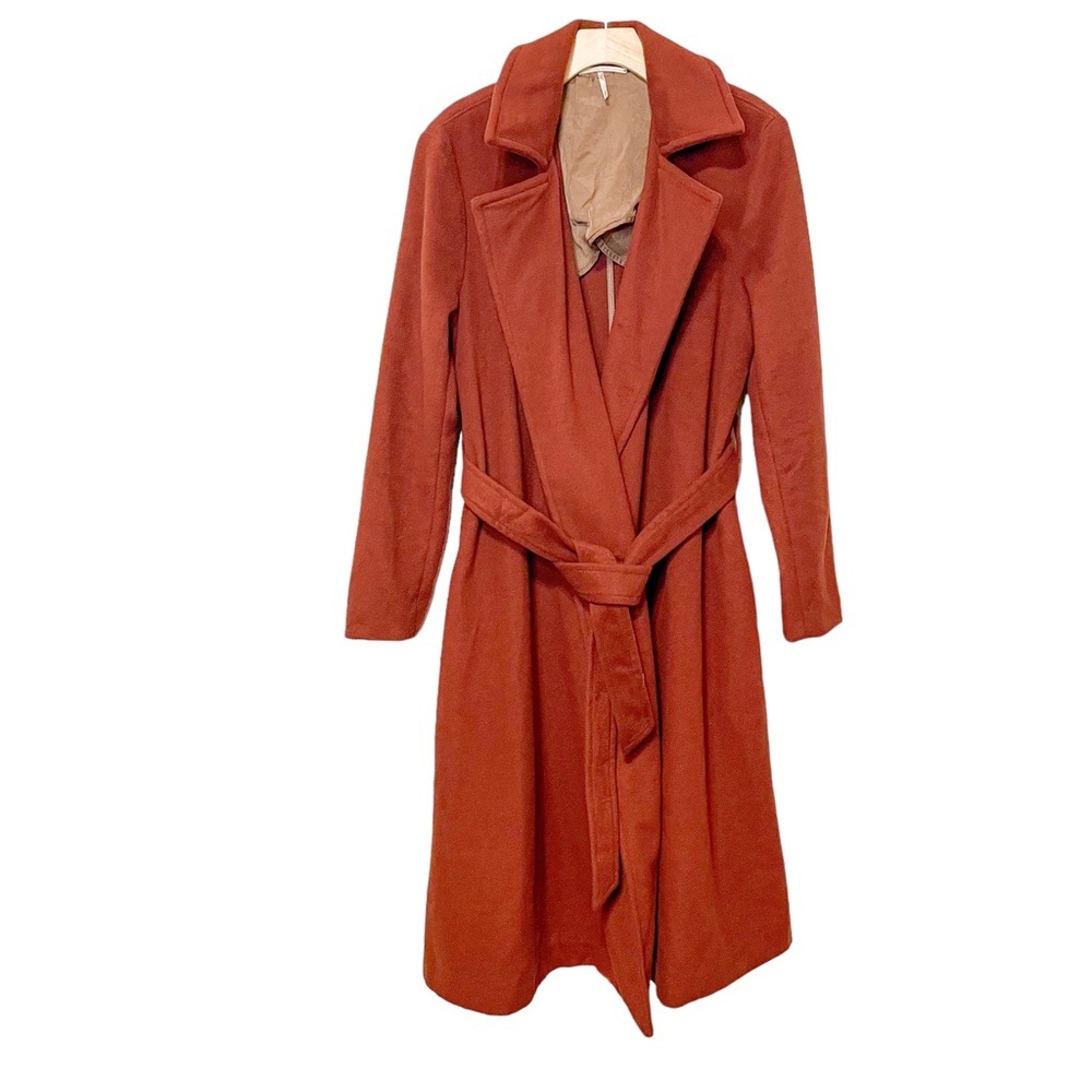 🚨SALE🚨 FREE PEOPLE Sierra Wool Trench Coat, Small